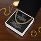 To My Son Necklace