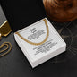 To My Son Necklace