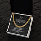 To My Son Necklace