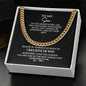 To My Son Necklace