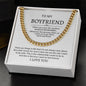 To My Boyfriend Necklace