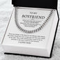 To My Boyfriend Necklace