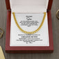 To My Son Necklace
