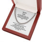 To My Son Necklace