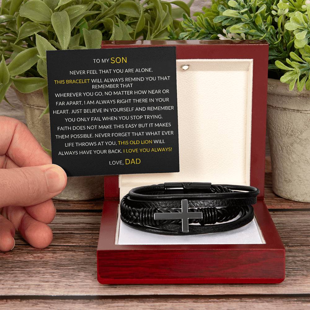 TO MY SON BRACELET