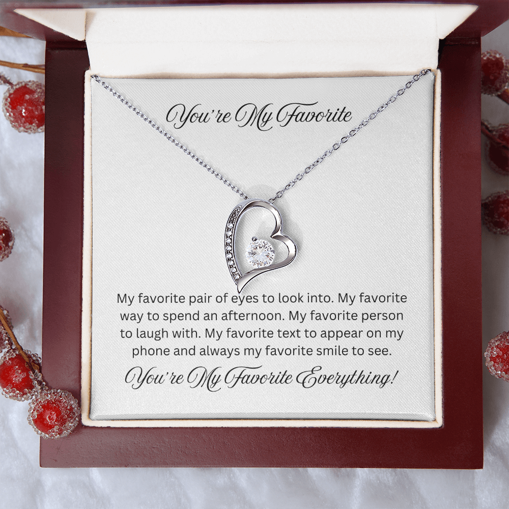 You're My Favorite Forever Love Necklace
