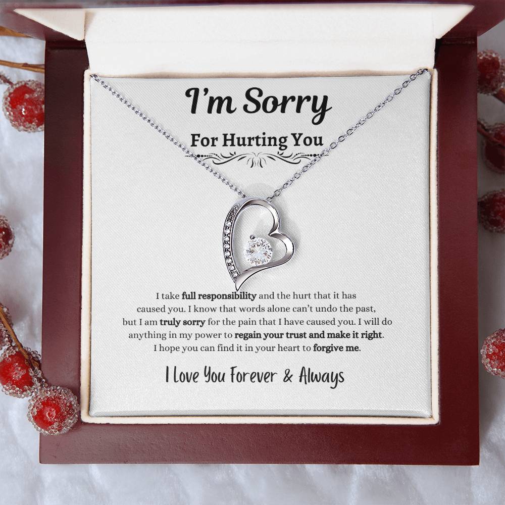 I'm Sorry Necklace
