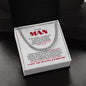 To My Man | My Missing Piece | Cuban Link Chain Gift