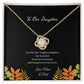 To Our Daughter Necklace