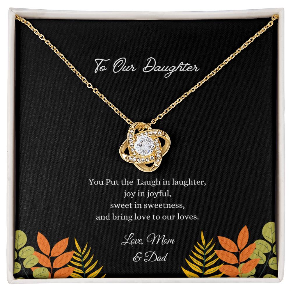 To Our Daughter Necklace