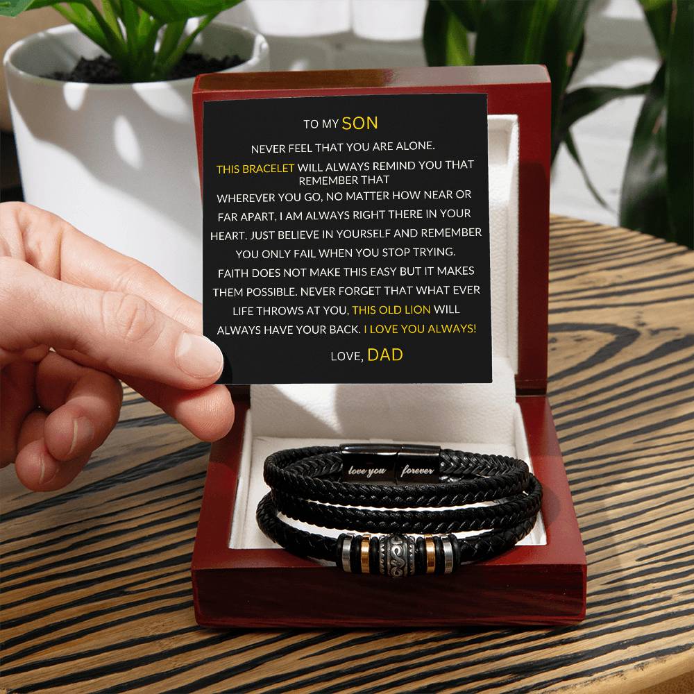 TO MY SON BRACELET