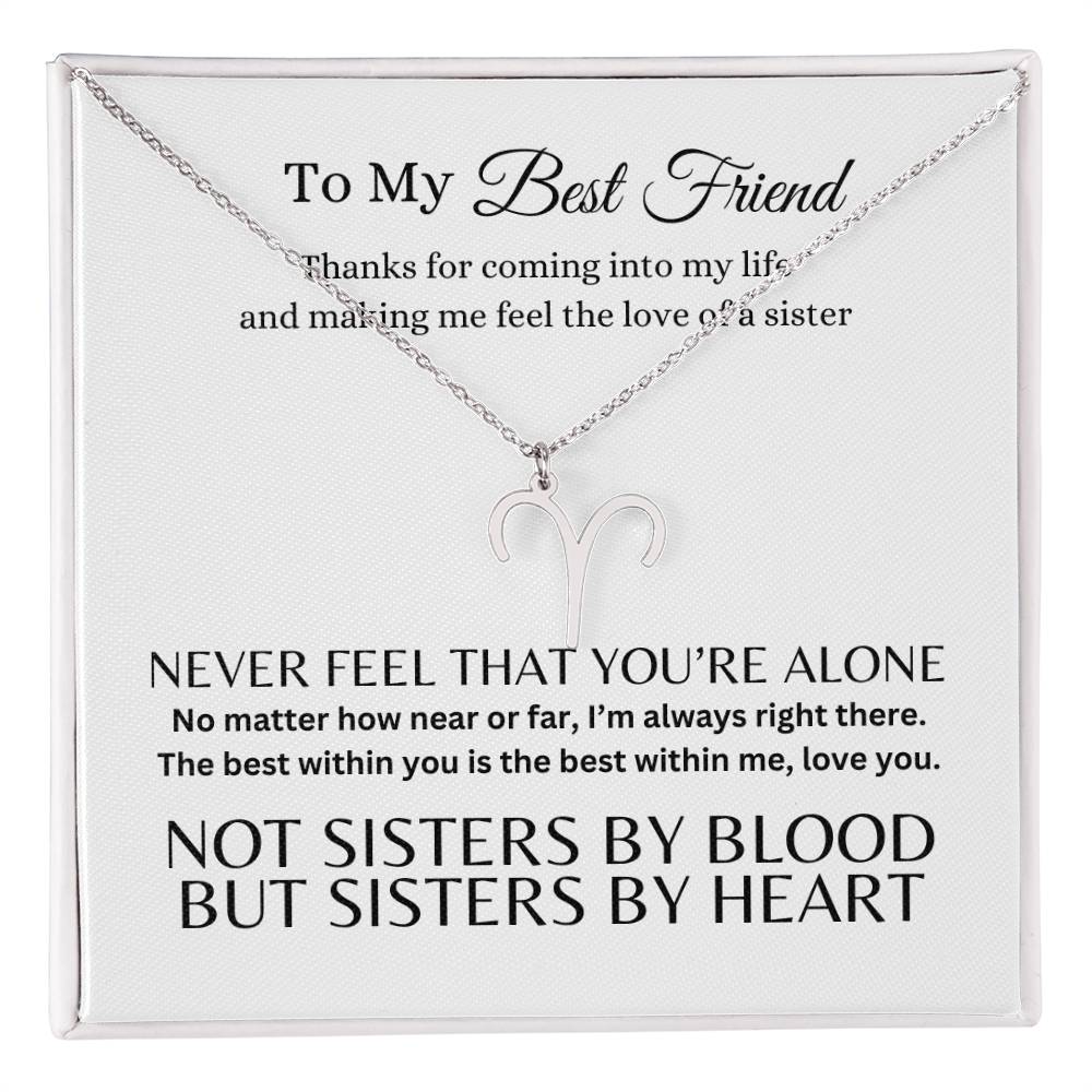 To My Best Friend Necklace