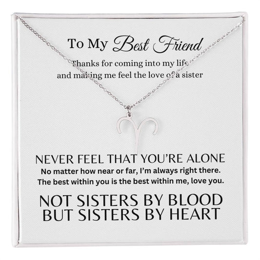 To My Best Friend Necklace