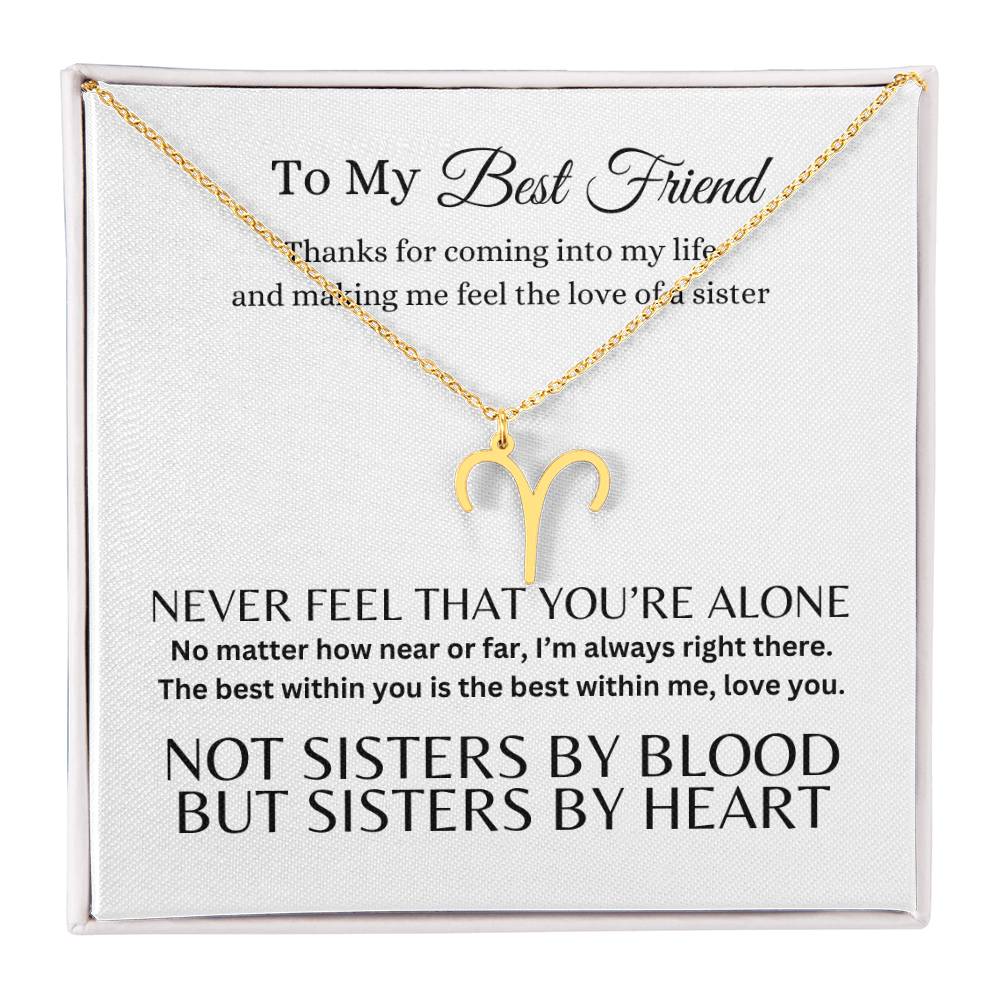 To My Best Friend Necklace