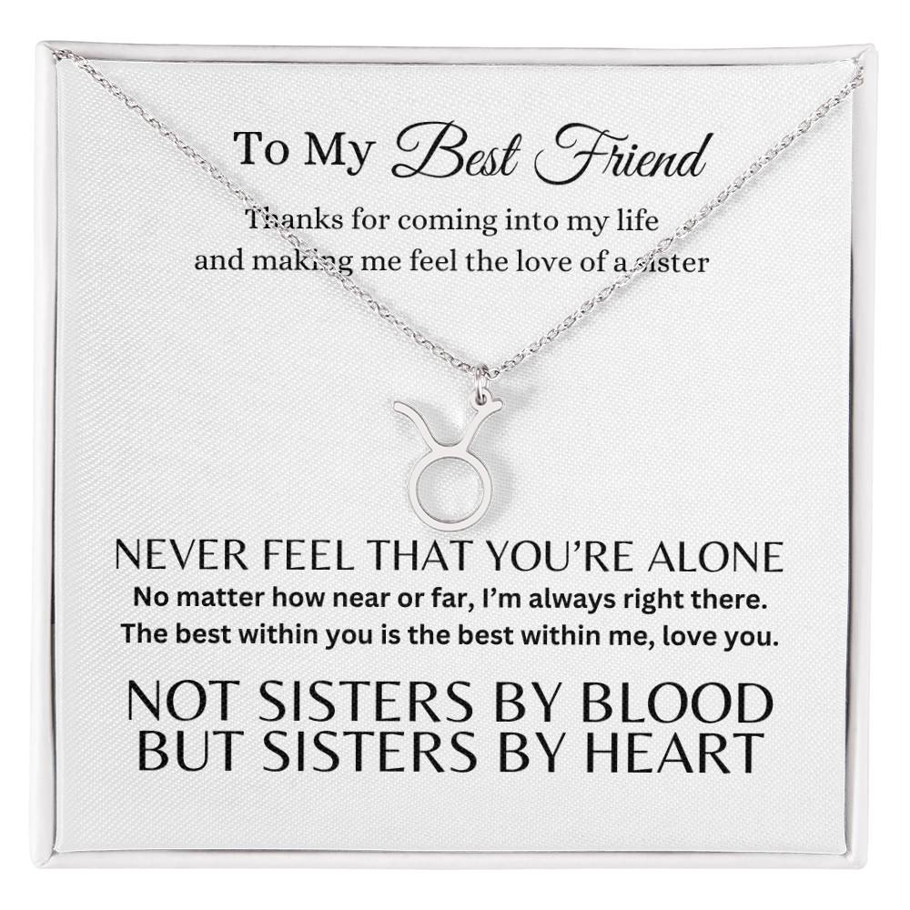 To My Best Friend Necklace