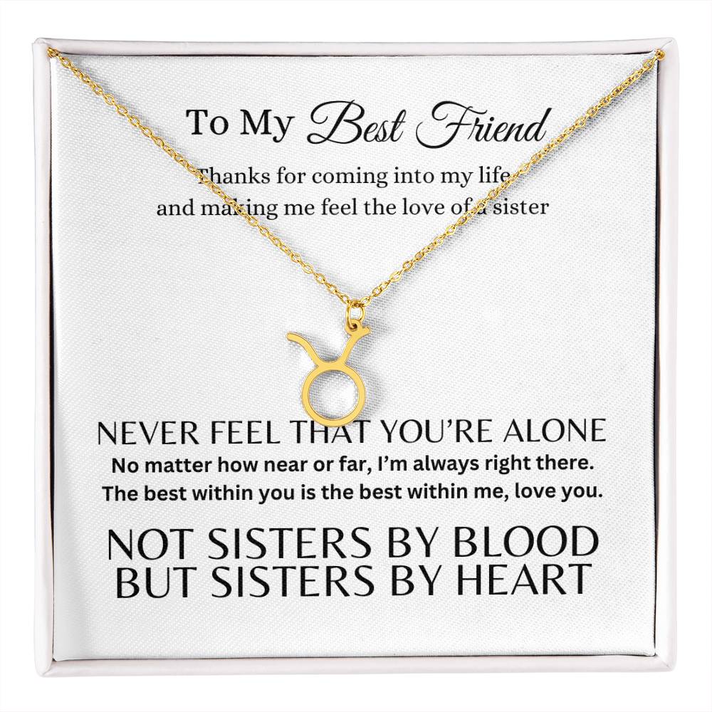 To My Best Friend Necklace