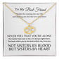 To My Best Friend Necklace