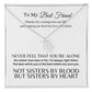 To My Best Friend Necklace