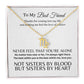 To My Best Friend Necklace