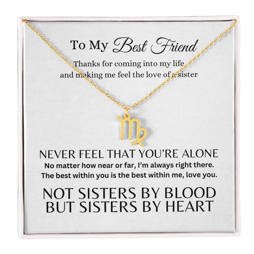 To My Best Friend Necklace