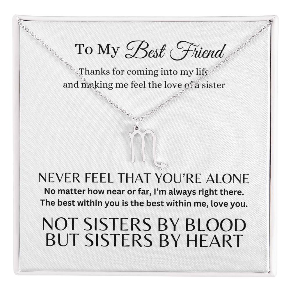 To My Best Friend Necklace