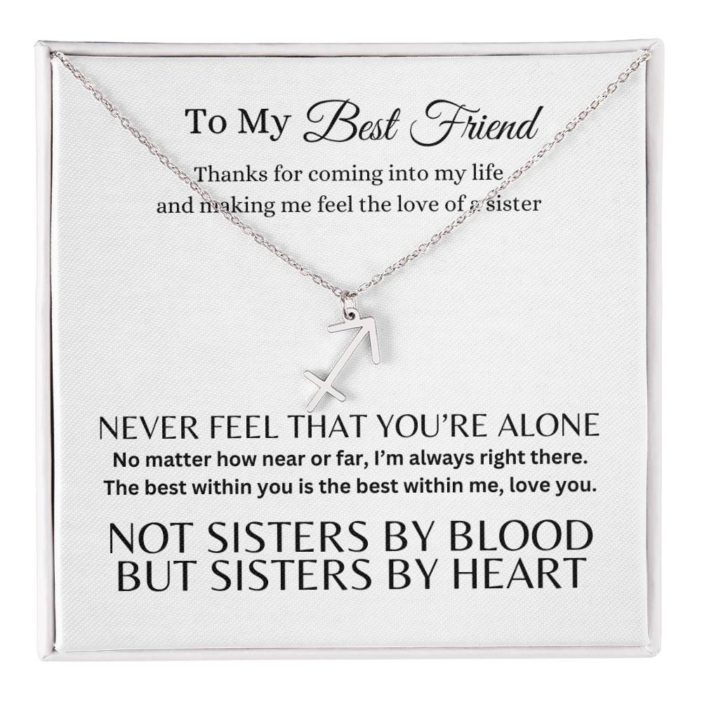 To My Best Friend Necklace