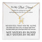 To My Best Friend Necklace