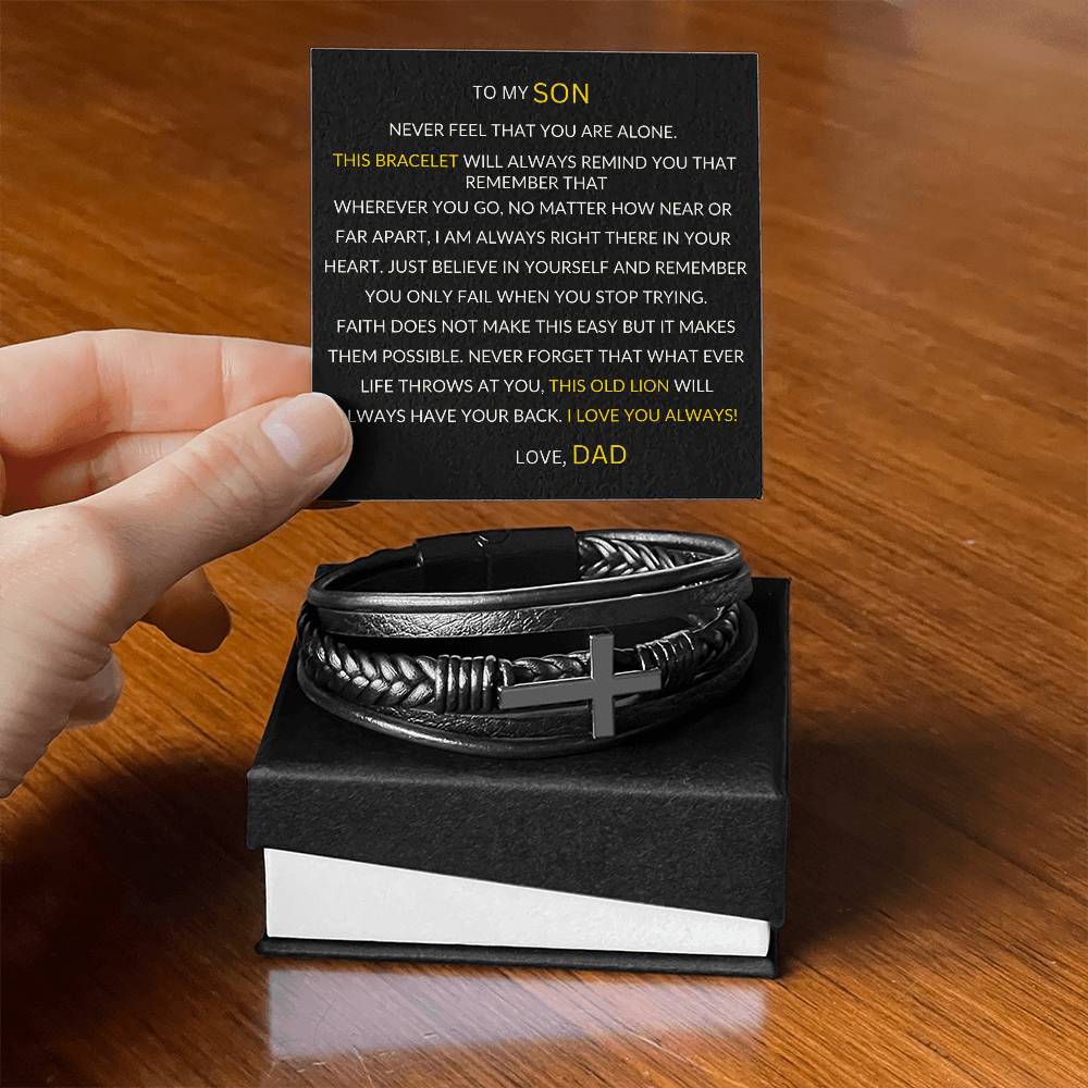TO MY SON BRACELET