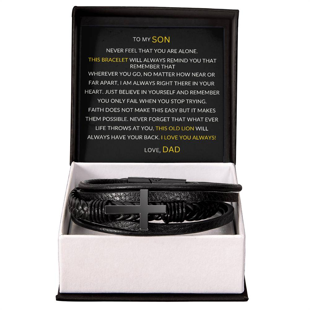 TO MY SON BRACELET