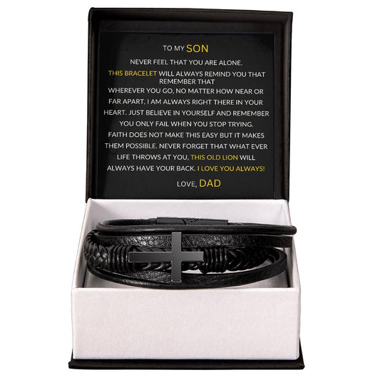 TO MY SON BRACELET
