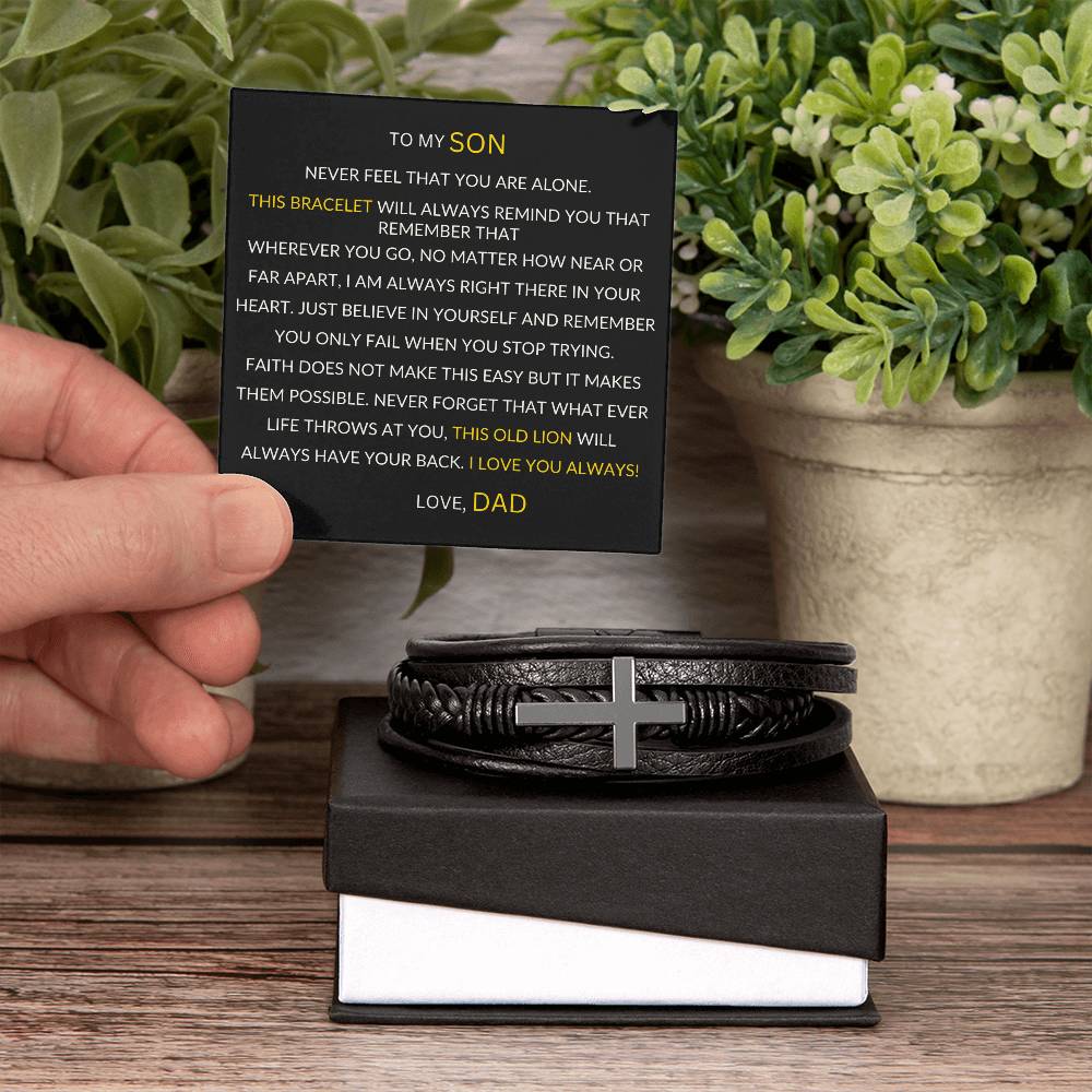 TO MY SON BRACELET