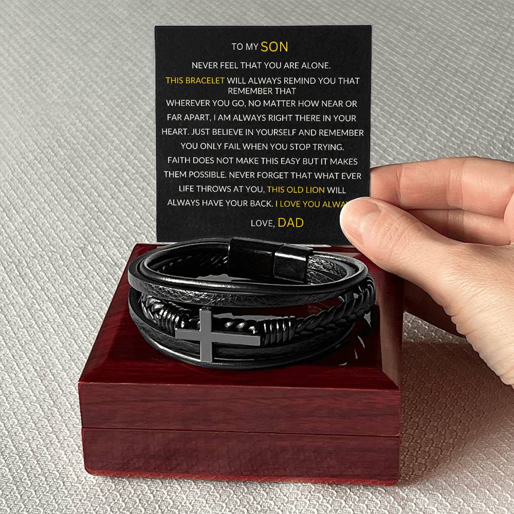 TO MY SON BRACELET