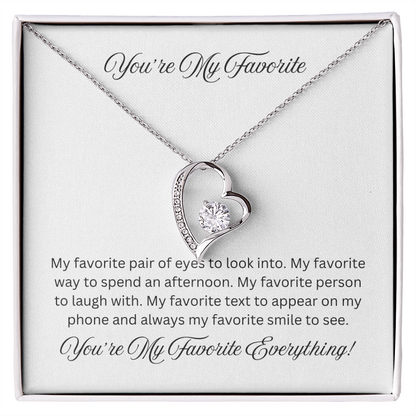 You're My Favorite Forever Love Necklace