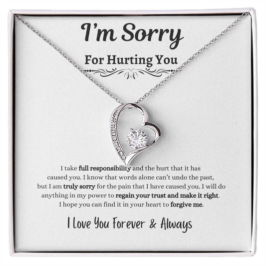 I'm Sorry Necklace