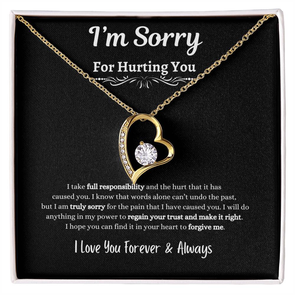 I'm Sorry Necklace