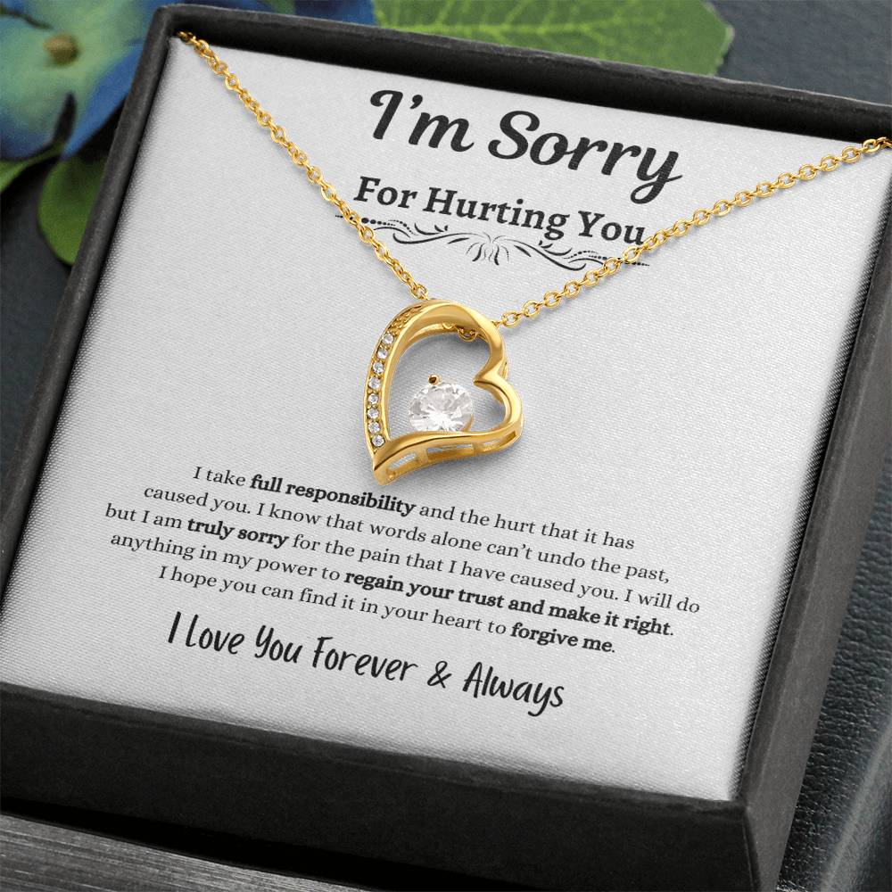 I'm Sorry Necklace